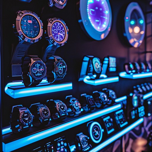 elegant watch display stockcake