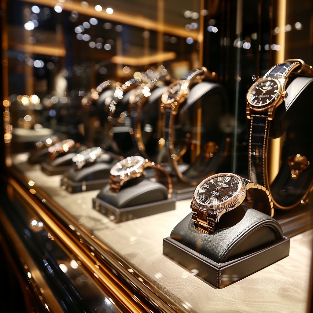 luxury watch display stockcake (1)